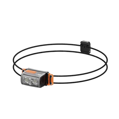 FLEXTAILGEAR 1-600 Lumen Ultra Bright Lightweight Headlamp, USB-C Rechargeable Outdoor Headlamp with...