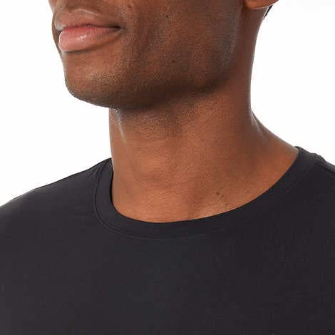 32 Degrees Men's Cool Tee, 3-Pack (US, Alpha, Medium, Regular, Regular, Black)2