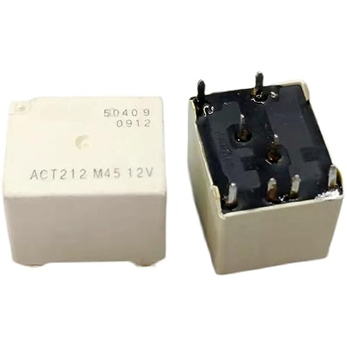 Relais ACT212 12V à 8 broches haute conductivité pour automatisme - 5 pièces
