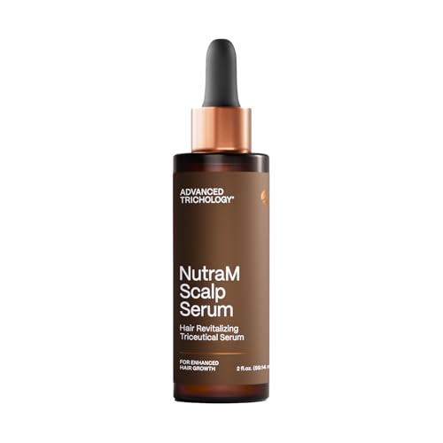 NutraM™ Hair Growth Serum – Dermatologist Tested, Approved* by American Hair Loss Association | Scalp DHT Blocker for Thinning Hair Men and Women, Backed by 20 Years of Hair Regrowth Clinic Experience