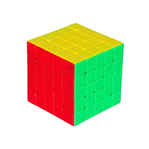 Image of MoYu Meilong Professional Speed Cube, Stickerless Magic Puzzle Cube with Instructions (Size 5x5)