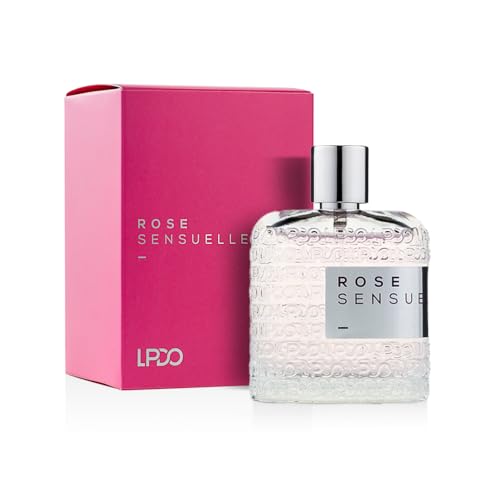 LPDO Rose Sensuelle parfum de luxe unisexe et intense à la rose et au musc noble 100 ml