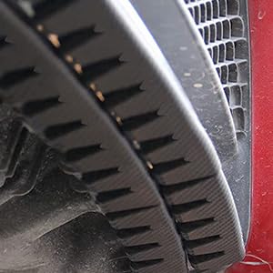 SYOSI Universal Front Bumper Scrape Guard Anti-Skid Bumper Protector, for Car SUV Lowered Cars, DIY Bumper Protector kit, Provides Chassis Protection 8Pcs (Black)