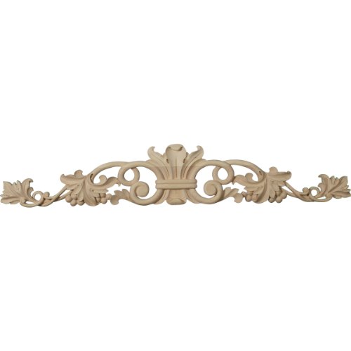 Ekena Millwork ONL36X06X01MAAL Onlay, 36"W x 6 1/4"H x 1"D, Alder