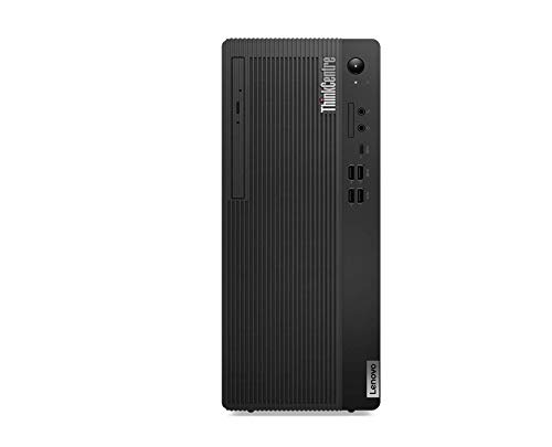 Lenovo ThinkCentre M70t Intel 10th Gen Core i3 Tower Desktop (4GB RAM/ 1TB HDD/Windows 10 Professional/Black/ 4.8Kg), 11EVS05300