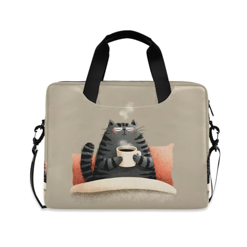 Bolso Maletín para Portátil con Estampado de Anime Gato miniatura 1