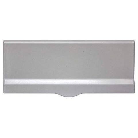 Qualarc Letter Plate for Liberty Chute in Silver Finish Cover