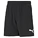 PUMA teamRISE Short Jr, Mixte enfant, Puma Noir-puma Blanc, 164