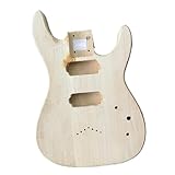 Guitarra Eléctrica De 7 Cuerdas Con Cuerpo De Madera De Tilo Maciza Reemplazable O Bricolaje