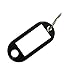 RIMADMIADIND New 2026 10Pcs/Set Key Chain Id Label Tags Luggage Hotel Number Classification Card With Rings Keychain Jewelry Fashion Accessories Creative Gift