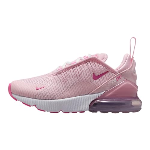 Nike Air Max 270 Little Kids' Shoes (IB4436-663, Pink Foam/Summit White/Platinum Violet/Playful Pink)