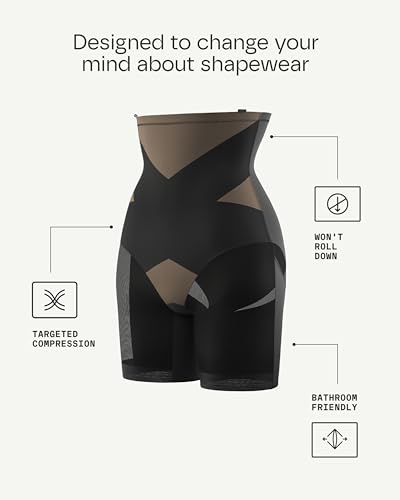 Image of HONEYLOVE Shapewear for Women - SuperPower Short - High Compression Waist & Thigh Shaper