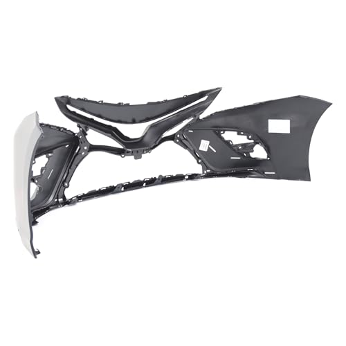Image of Compatible with Toyota Camry 2021-2023 Front Bumper Cover | Primed, Without Parking Sensor Holes, Sedan, Ready to Paint, OEM 521190X954, TO1000471