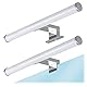 Kwazar Luminaire LED Spiegellampe 5W, 30cm, Moderne Wandlampe für Badezimmer, Bad & Wohnen, 4000K Neutralweiß, Energieeffizient, Spiegelleuchte, Möbelleuchte, Elegantes Design GAMA