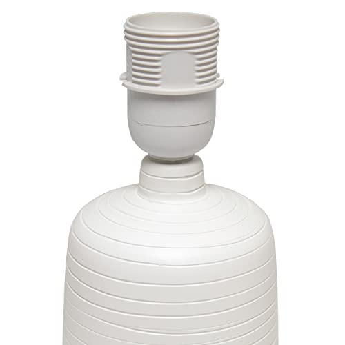 Lámpara de Mesa de Cerámica Texturizada Off-White Pack 4 miniatura 6