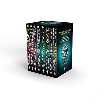 Image of The Witcher 8 Books Boxed Set: The Last Wish, Sword of Destiny, Blood of Elves, Time of Contempt, Baptism of Fire, The Tower of The Swallow, The Lady of the Lake, Season of Storms