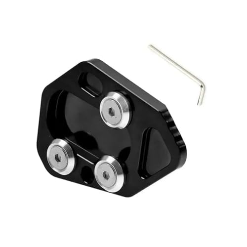 Plaque pied d extension béquille latérale F800R R1200S coussin support moto