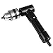 Right Angle Converter 90 Degree Corner Drill Adapter Electric Drill Chuck Attachment for Home and Industrial Repair (Metal Case with Key)