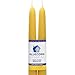 Bluecorn Beeswax 100% Pure Beeswax Tapers (2 Tapers) (Raw, 12
