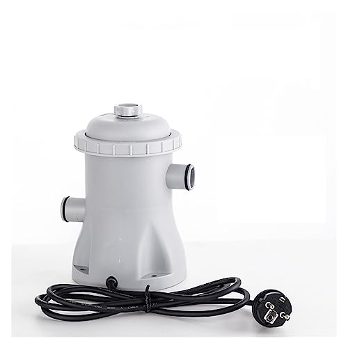 CXCDSS Depuradora Piscina, Filtro de Piscina, Limpiador Bomba Filtro eléctrica 330 GAL/H for Herramienta Limpieza Familiar pequeña Accesorios Reutilizables
