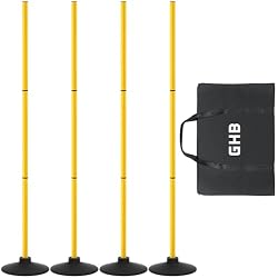 GHB Agility Poles 4 Pack 50