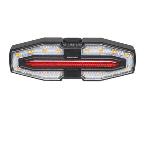 Clignotant arrière et feu de vélo rechargeable avec télécommande sans fil pour la nuit
