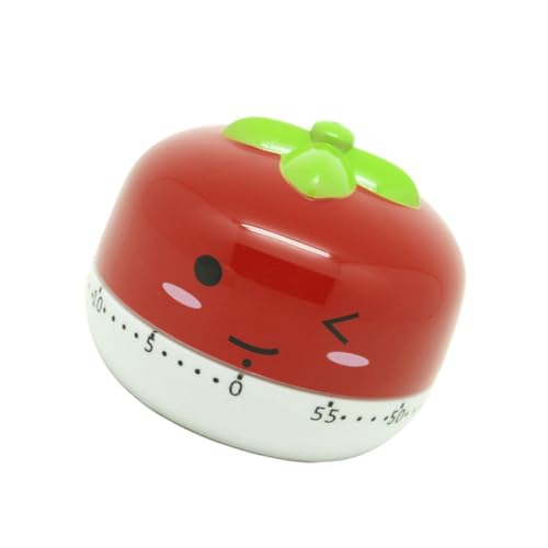 ETHZZLE Cute Red Mechanical Kitchen Timer