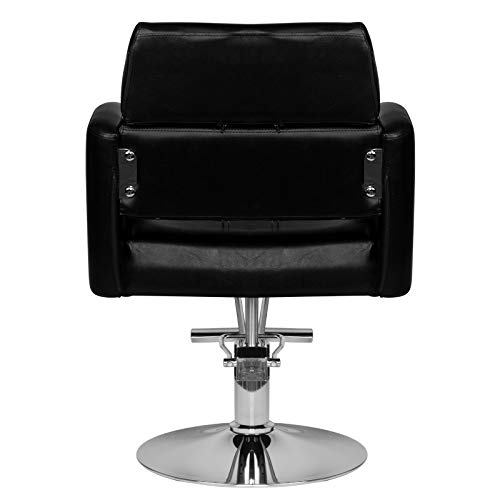 GABBIANO silla de peluquería Hydraulic barber HS02 Negro
