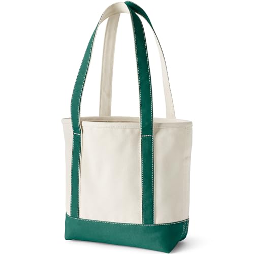 Bolso Tote de Lona Natural con Asa Larga miniatura 3