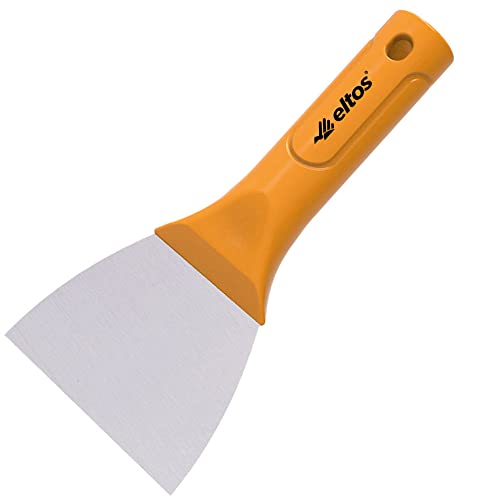 Eltos Plastik Saplı, Sıva Kazıma Ispatulası, Spatula Temizlik Boya, 100 mm