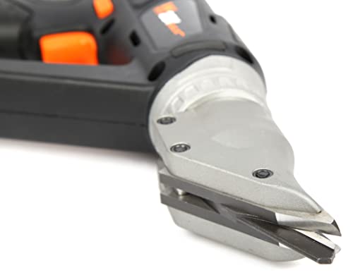 Image of WEN Cordless Metal Shear, Variable Speed with 20V Max 2.0 Ah Lithium-Ion Battery and Charger (20314)