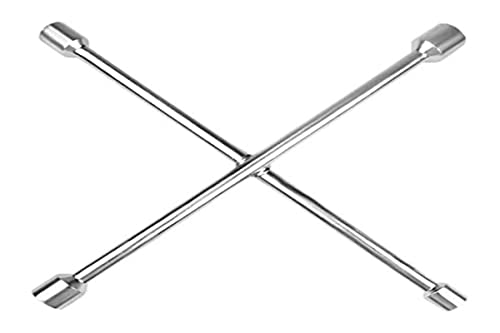 Chave de Roda Cruz Extra Longa 17mm x 19mm x 13/16' x 23mm R01700066 GEDORE RED