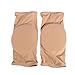Produktbild Healifty Elastic Protective Knieschützer Atmungsaktive Ärmel Brace Sport Kniebandage Thicked Foam Pad für Kinder Erwachsene Skating Radfahren Skifahren Outdoor-Sportarten (Hautfarbe Größe M)