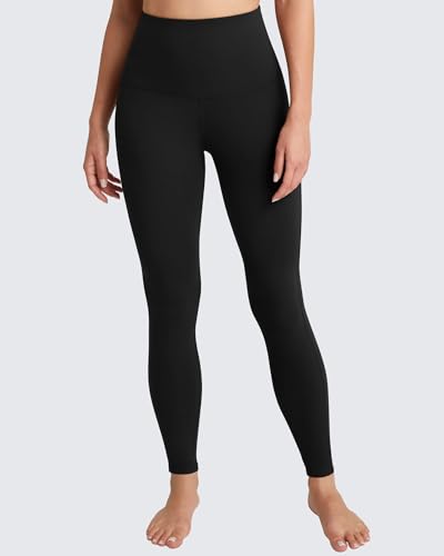 QUEENIEKE Women's High Waisted Yoga Pants 27" - Tummy Control Workout Leggings for Running Gym Training - Image 3