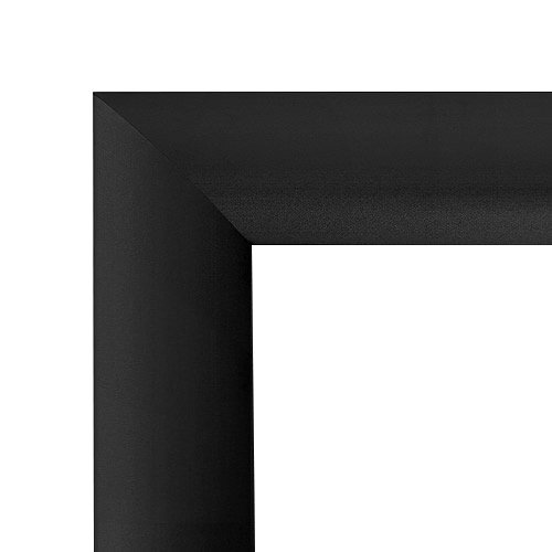 image for SnapeZo Poster Frame 8x24 Inches, Black 1 Inch Aluminum Profile, Front