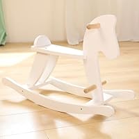 Amazon.co.jp: 木製の馬のロッキングチェアのおもちゃ 木馬