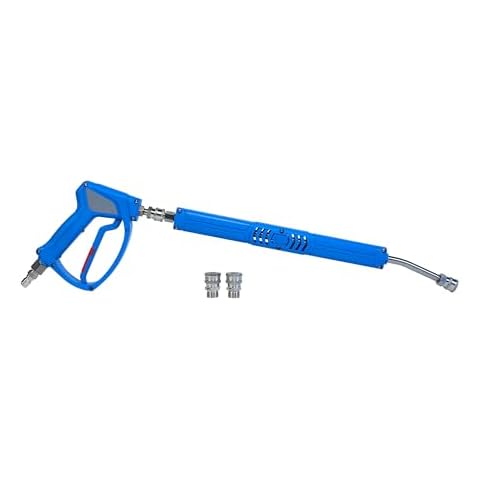 MTM Hydro Acqualine Kit 16 Pressure Washer 20” Extension Wand and SGS35 Spray Gun High Pressure Sprayer with Live Swivel 5000 PSI for Car Wash and Auto Detailing Cover