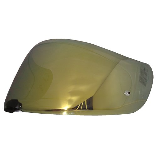 HJC Helmet Shield / Visor HJ-20M(Gold, Silver, Blue) For FG-17, IS-17, RPHA ST helmets, Bike Racing Motorcycle Helmet Accessories - Made in Korea (Gold)
