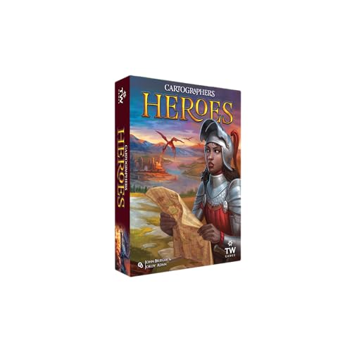 Thunderworks Games - Cartographers Heroes | Standalone Expansion and Core