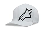 Alpinestars Men's Corp Shift 2 Curved Brim, White/Black, Large/X-Large