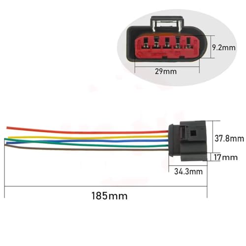 Faisceau connecteurs compatible avec VW Cabrio prise 1J0973775A - 5