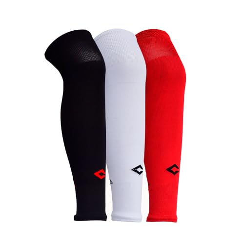 Image of CAPTAIN Nylon Streatchable UV Ray Protection Unisex Leg Sleeves Over The Knee Sports Sleeves