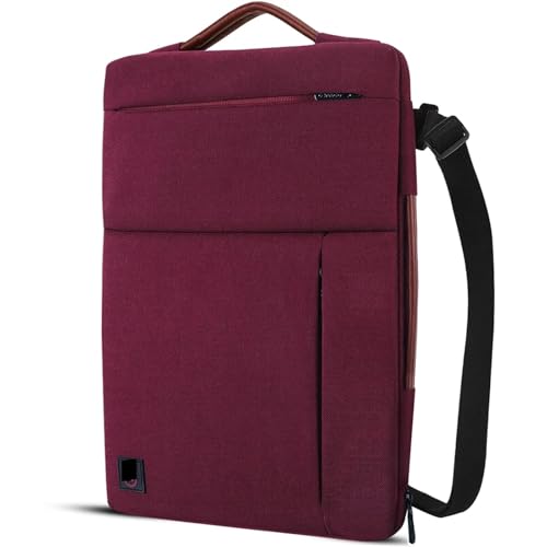 Bolsa para portátil a prueba de golpes funda protectora impermeable con asa 4