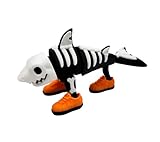 Tralalero Tralala Scary Edition - Figura Articulada XL Brainrot 15 cm - Tiburón esqueleto zapatillas - Coleccion Oficial Brainrot - Edición Limitada Exclusiva Memes Italianos - Tralalero Halloween