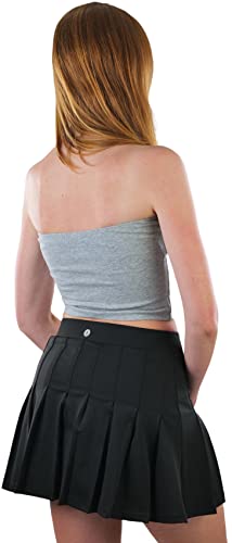 Image of ToBeInStyle Women's Cotton-Spandex Blend Stretchy Tube Top