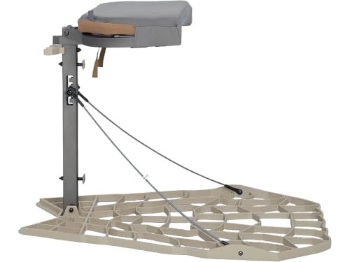 Image of XOP ION - 11 Lb Cast Aluminum Hang On Treestand for Deer Hunting