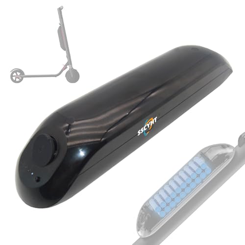 SSCYHT A,36V5.2Ah, Batería Iones Litio Repuesto 36V 5,2Ah 6Ah 7Ah para Patinete eléctrico batería Interna/Externa de 5200mAh 6000mAh 7000mAh para Motor de Patinete Plegable