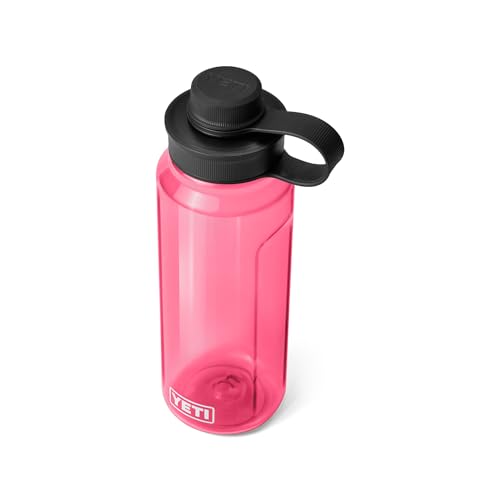 Image of YETI Yonder Water Bottle with Yonder Tether Cap, Lightweight, Leakproof and BPA-Free
