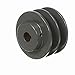 Browning 2BK30X5/8 Finished Bore Sheave, 5/8" Bore, Uses A, B Belt, 2 Grooves