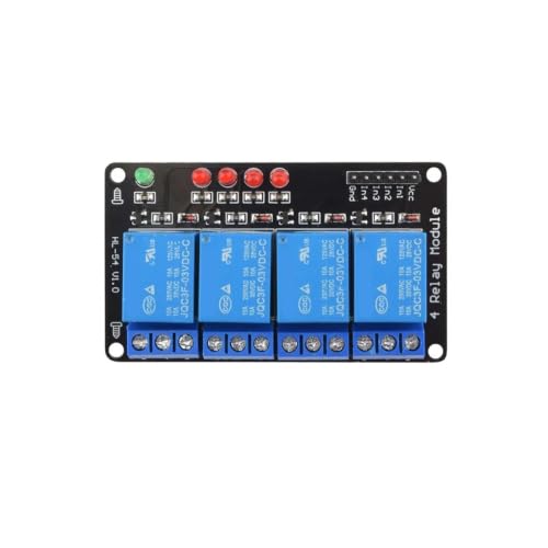 Module de relais 3 V 4 canaux commande basse tension carte électronique de relais